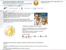 Tablet Screenshot of juramentado.com.br